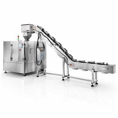 ZC-X8300 main machine â side view with Z-type bucket elevator