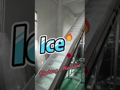 উল্লম্ব আইস কিউব রোল ফিল্ম ব্যাক সিলড ব্যাগ চার পাশের সিলড ব্যাগ প্যাকেজিং মেশিন